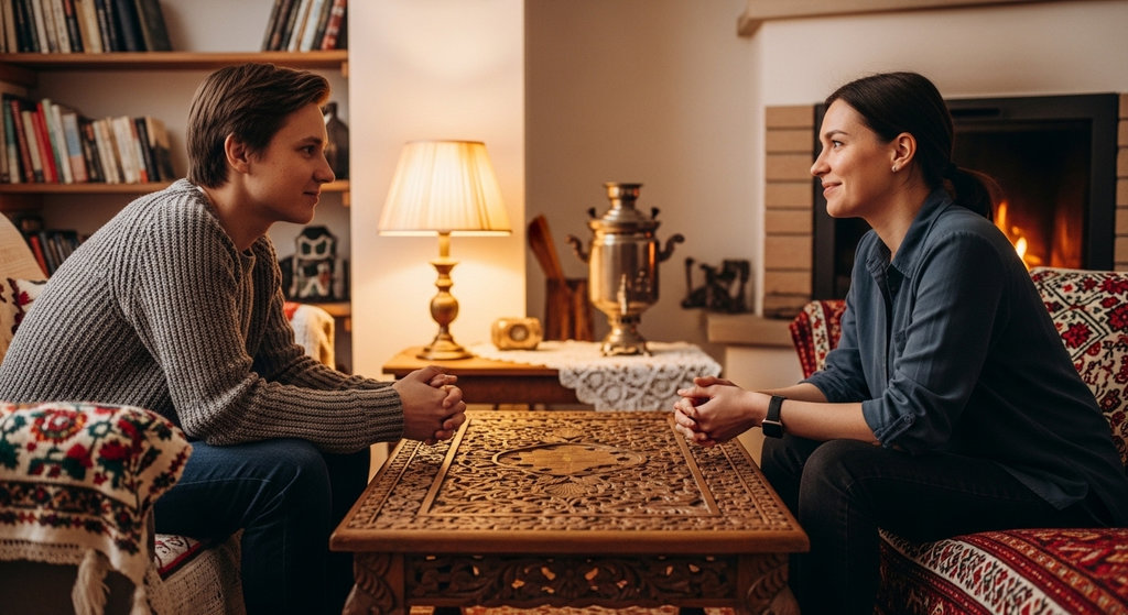 Партнёры ведут спокойный разговор о деньгах без ссор